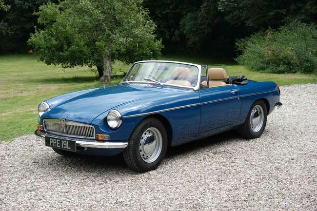 1973 MG B Ex-Surrey Police Car-Sold
