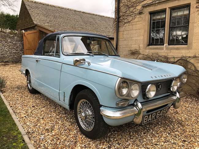 1968 Triumph Vitesse Convertible-Sold