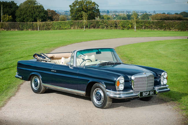 1970 Mercedes-Benz 280SE 3.5 Cabriolet-Sold