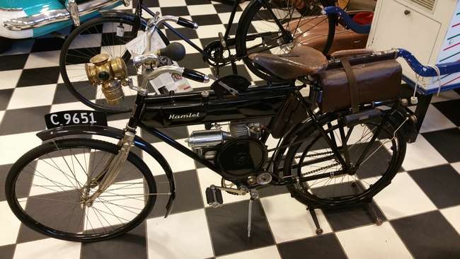 1919 Hamlet.  Early Danish Motorcycle.-Auction Lot