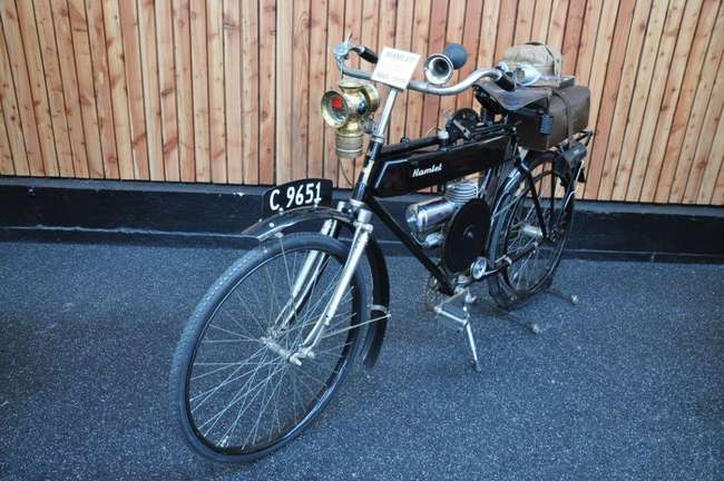 1919 Hamlet.  Early Danish Motorcycle.-Auction Lot