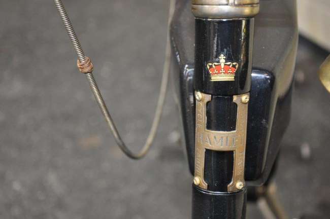 1919 Hamlet.  Early Danish Motorcycle.-Auction Lot