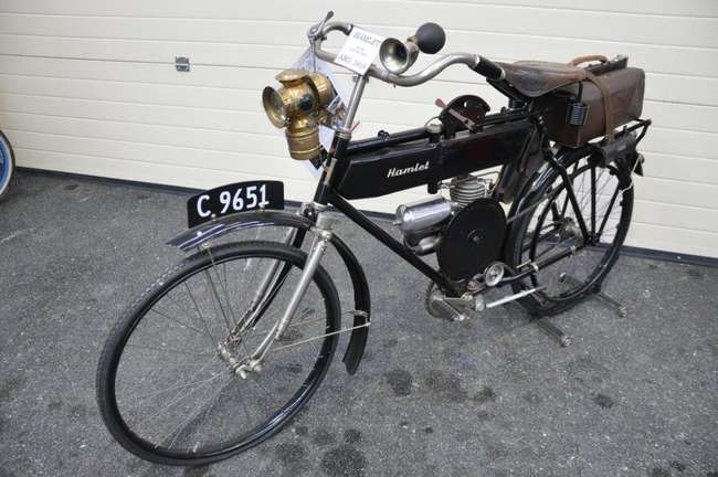 1919 Hamlet.  Early Danish Motorcycle.-Auction Lot