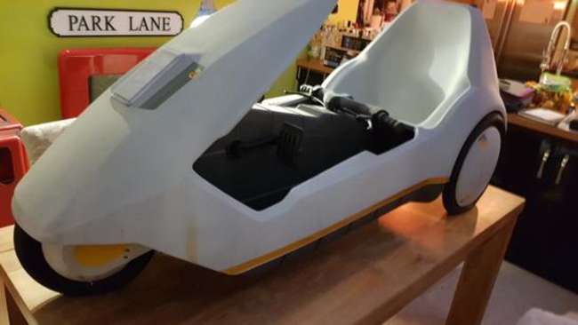 1985 Sinclair C5 Velomobile-Sold