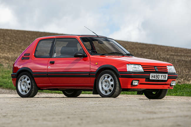 1991 Peugeot 205 GTi 1.9-Sold
