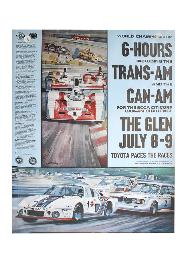 Watkins Glen Race Prints-Auction Lot