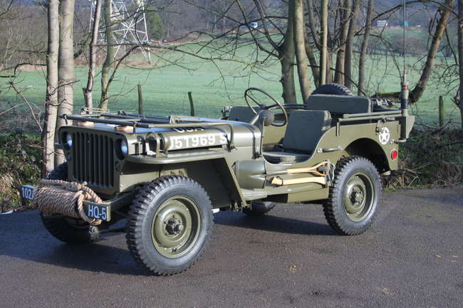 1943 Ford GPW Jeep-Sold
