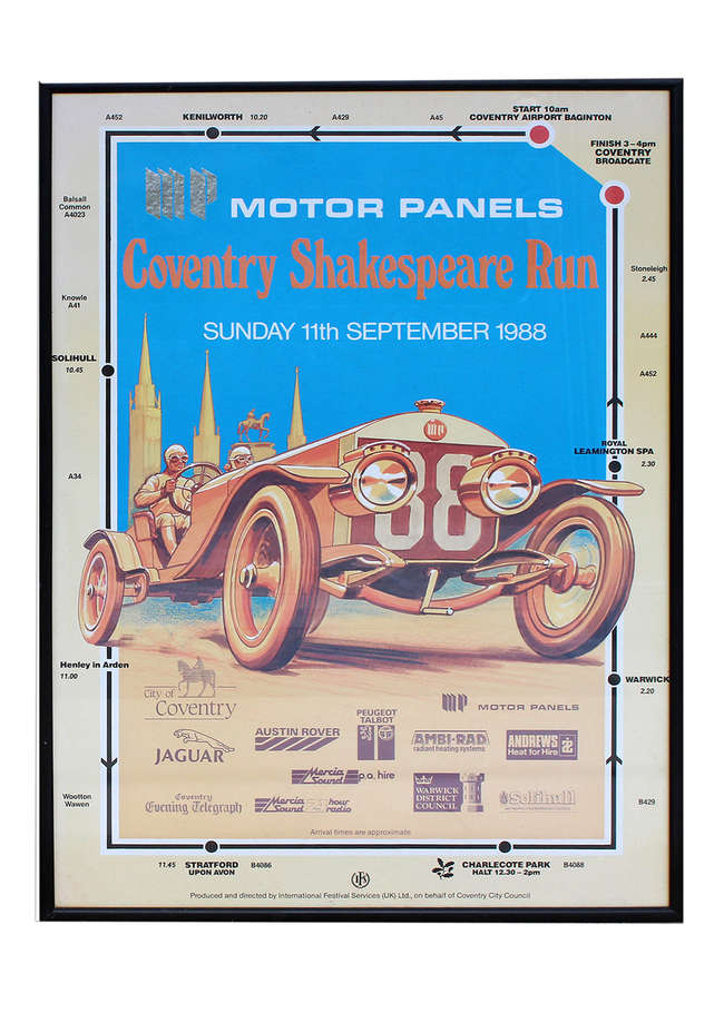 Coventry Shakespeare Run Posters-Sold