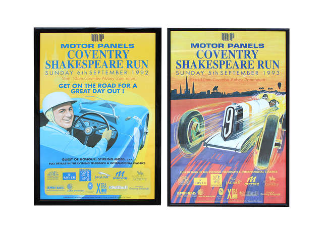 Coventry Shakespeare Run Posters-Sold
