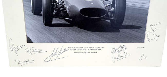 John Surtees & Ferrari-Sold