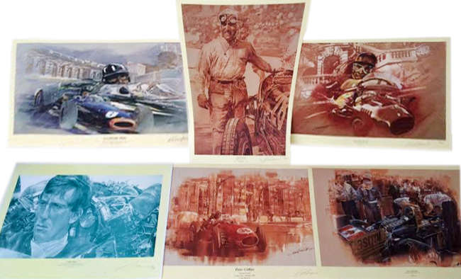 Craig Warwick Prints-Auction Lot
