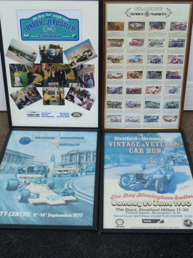 Automotive Ephemera and Prints-Auction Lot