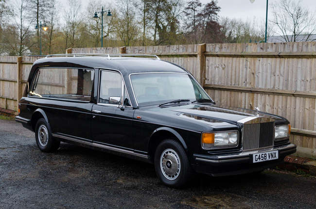 1990 Rolls-Royce Silver Spirit Hearse-Sold