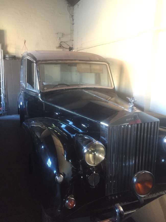 1950 Rolls-Royce Silver Wraith Hearse-Sold