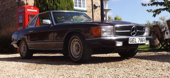 1980 Mercedes-Benz 350 SL-Sold