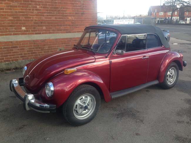 1978 Volkswagen Beetle 1.6 Convertible-Sold