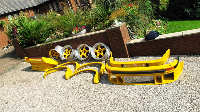 Porsche 934-Style Bodykit & Wheels-Sold