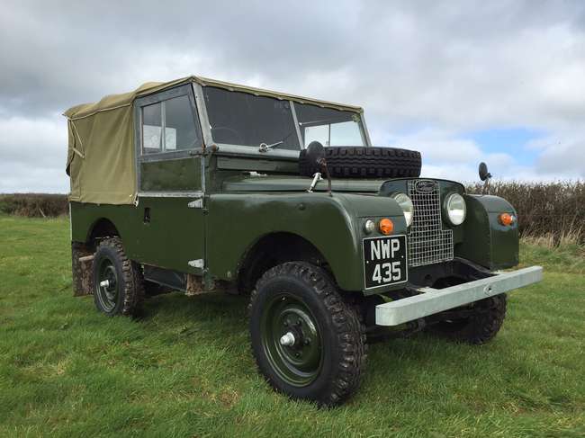 1954 Land Rover Series 1 86 inch-Auction Lot
