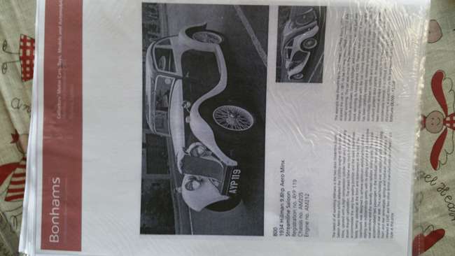 1934 Hillman  