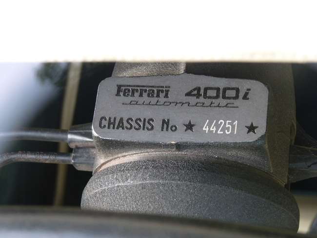 1983 Ferrari 400i Auto-Sold
