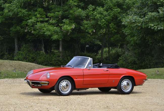 1967 Alfa Romeo Spider 1600 Duetto-Sold