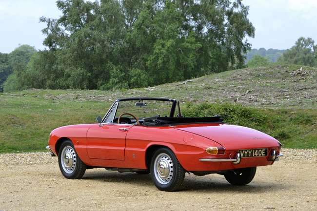 1967 Alfa Romeo Spider 1600 Duetto-Sold