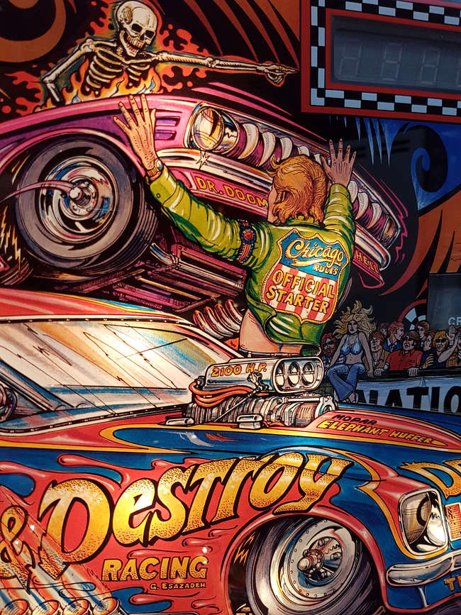 1980 'Nitro Ground Shaker' Pinball Table-Auction Lot