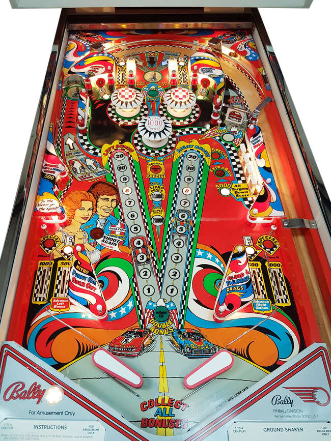 1980 'Nitro Ground Shaker' Pinball Table-Auction Lot