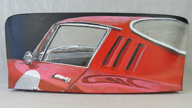 An original Ferrari 275 GTB aluminium boot lid-Auction Lot