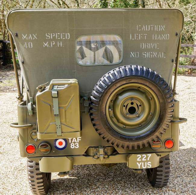 1942 Ford GPW 'Willys' Jeep-Sold