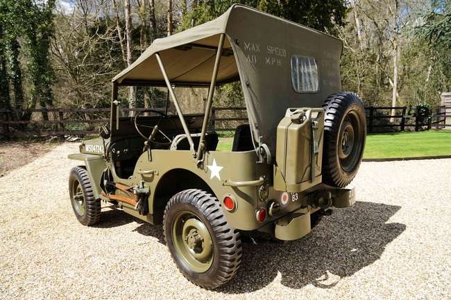 1942 Ford GPW 'Willys' Jeep-Sold