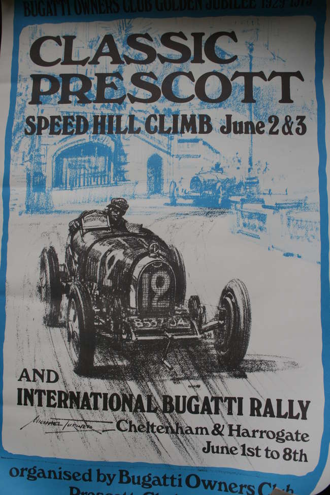 Bugatti Poster-Sold