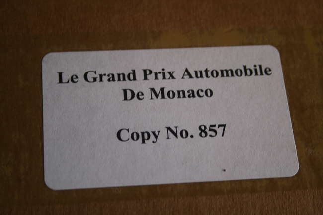 Monaco - Story of a legend book-Sold