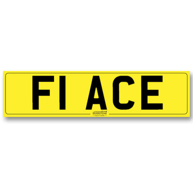 Registration Number F1 ACE-Sold