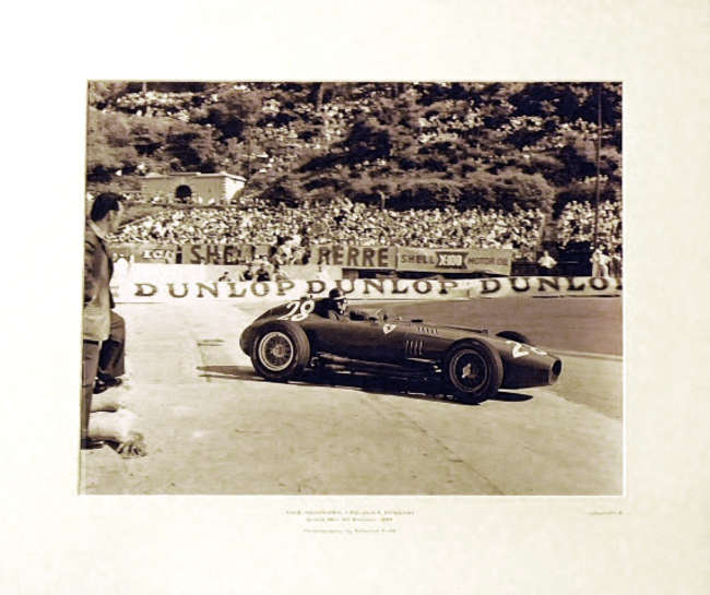 Mike Hawthorn- Monaco GP 1957-Sold