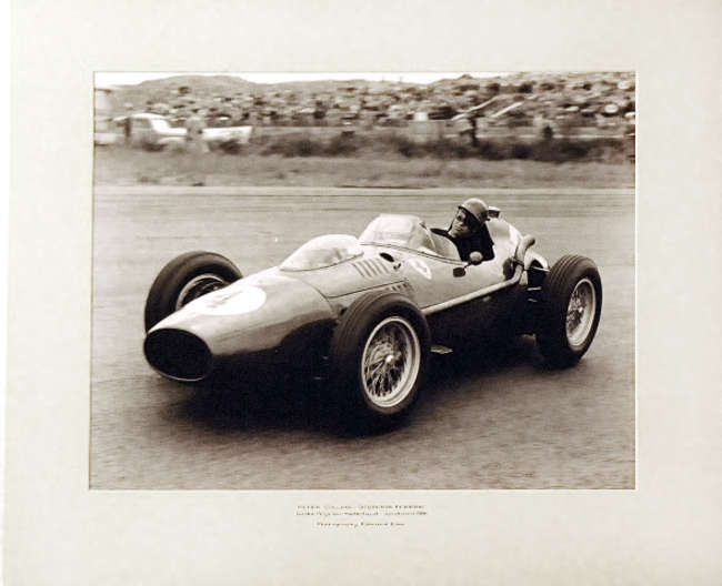 Peter Collins-Scuderia Ferrari Print-Sold