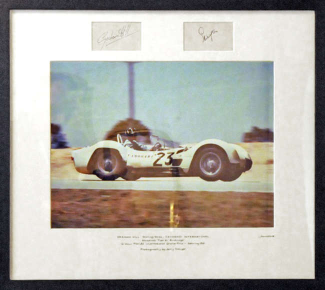 Moss & Hill - Maserati Typo 61 Print-Auction Lot