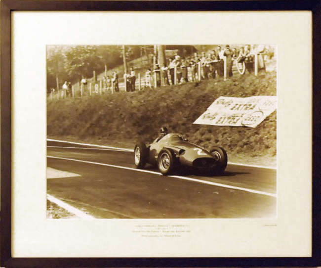 Juan Manuel Fangio French GP Print-Sold