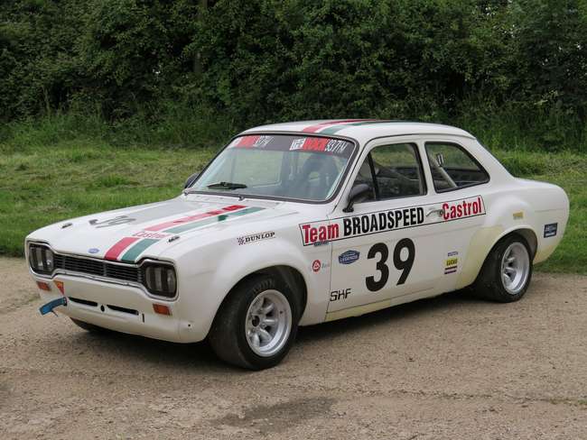 1972 Ford Escort RS 1600 MkI FIA Race Car-Auction Lot