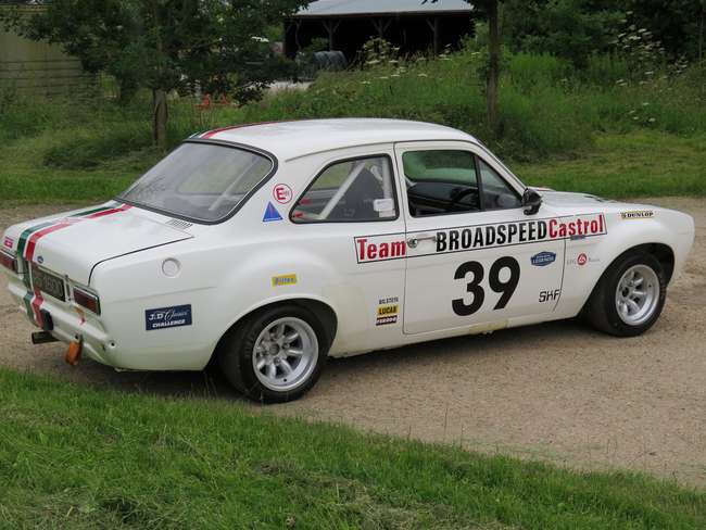1972 Ford Escort RS 1600 MkI FIA Race Car-Auction Lot