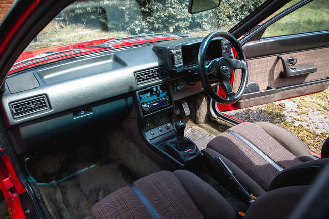 1984 Audi Quattro - ex Nigel Mansell CBE-Sold