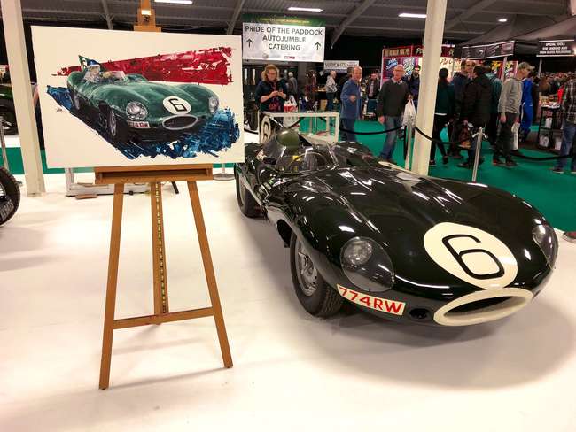 Mike Hawthorn in 774 RW by David Johnson-Sold