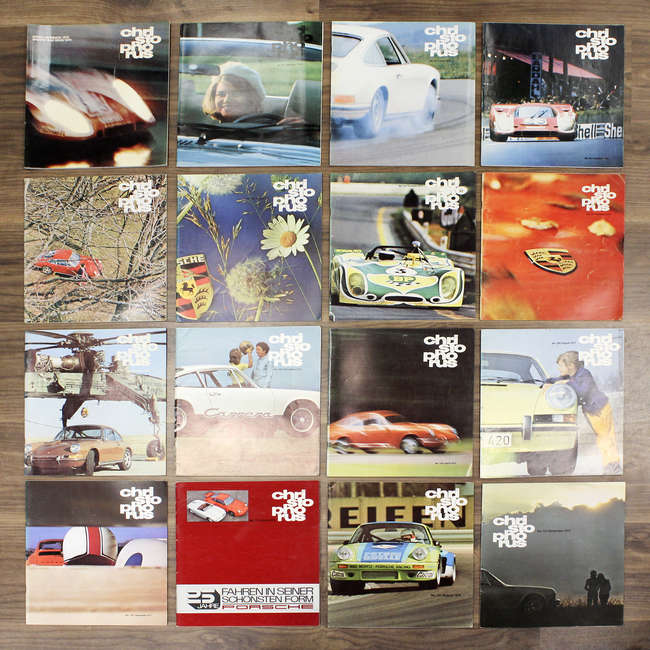 Christophorus Porsche Magazines from 1965-1974 â€“ English E-Sold