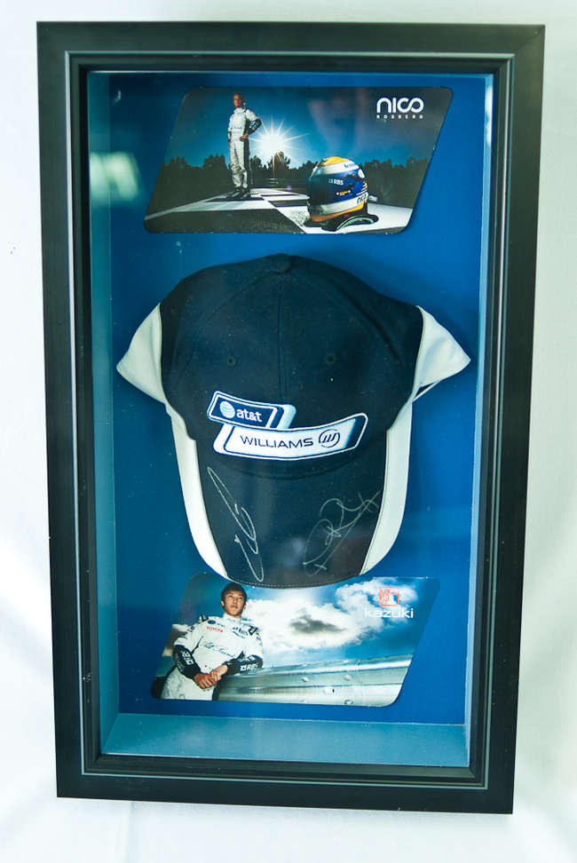 Williams GP signed cap-Auction Lot