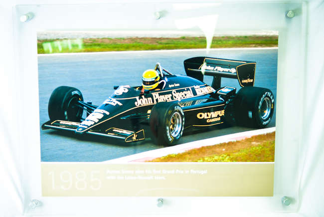 Senna's first Grand Prix Win-Sold