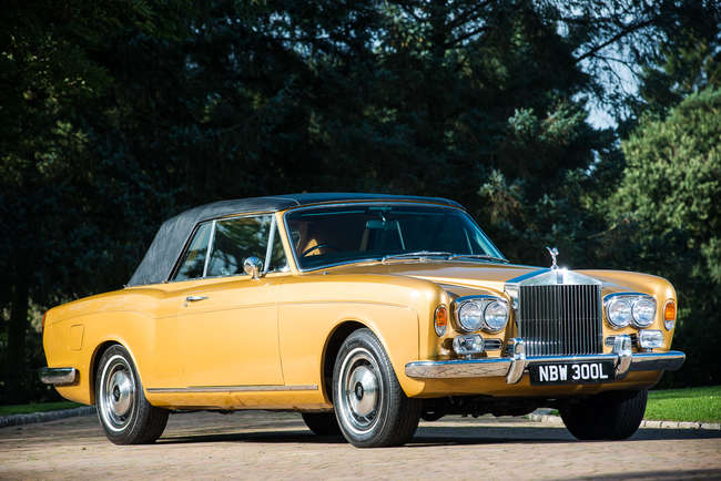 1973 Rolls-Royce Corniche Convertible-Sold