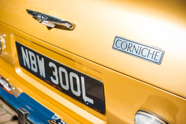 1973 Rolls-Royce Corniche Convertible-Sold