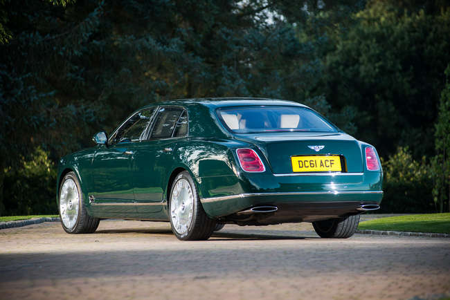 2012 Bentley Mulsanne - Formerly the Personal Conveyance of -Auction Lot