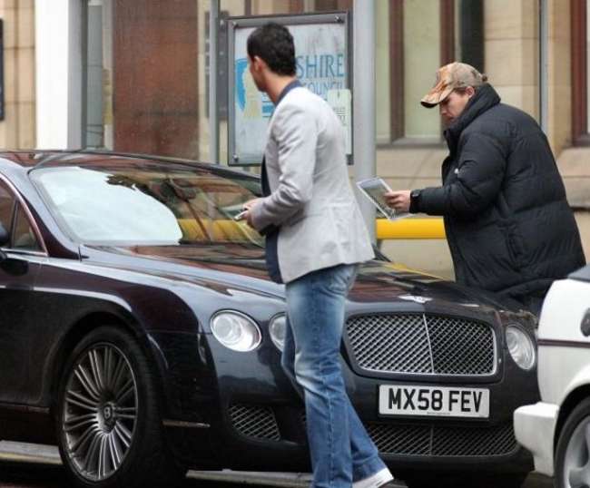 bentley flying spur cr7