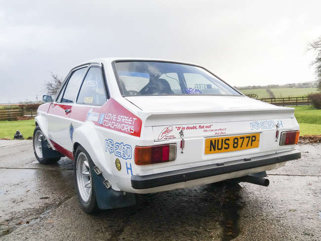 1976 Ford Escort Mk ll - Colin McRae Rally History-Sold